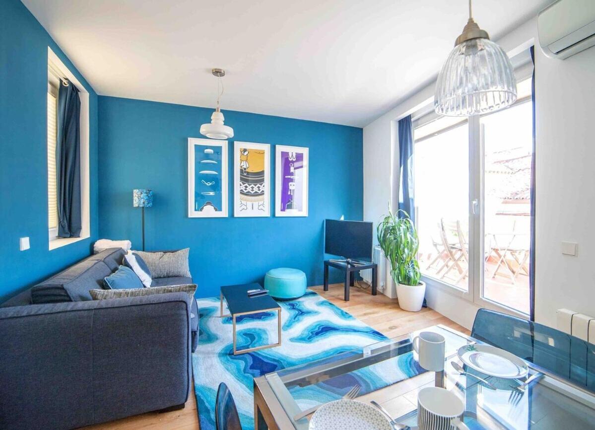 Myhousespain - Modern Penthouse Close To Gran Via - Big Terrace Madrid Eksteriør billede