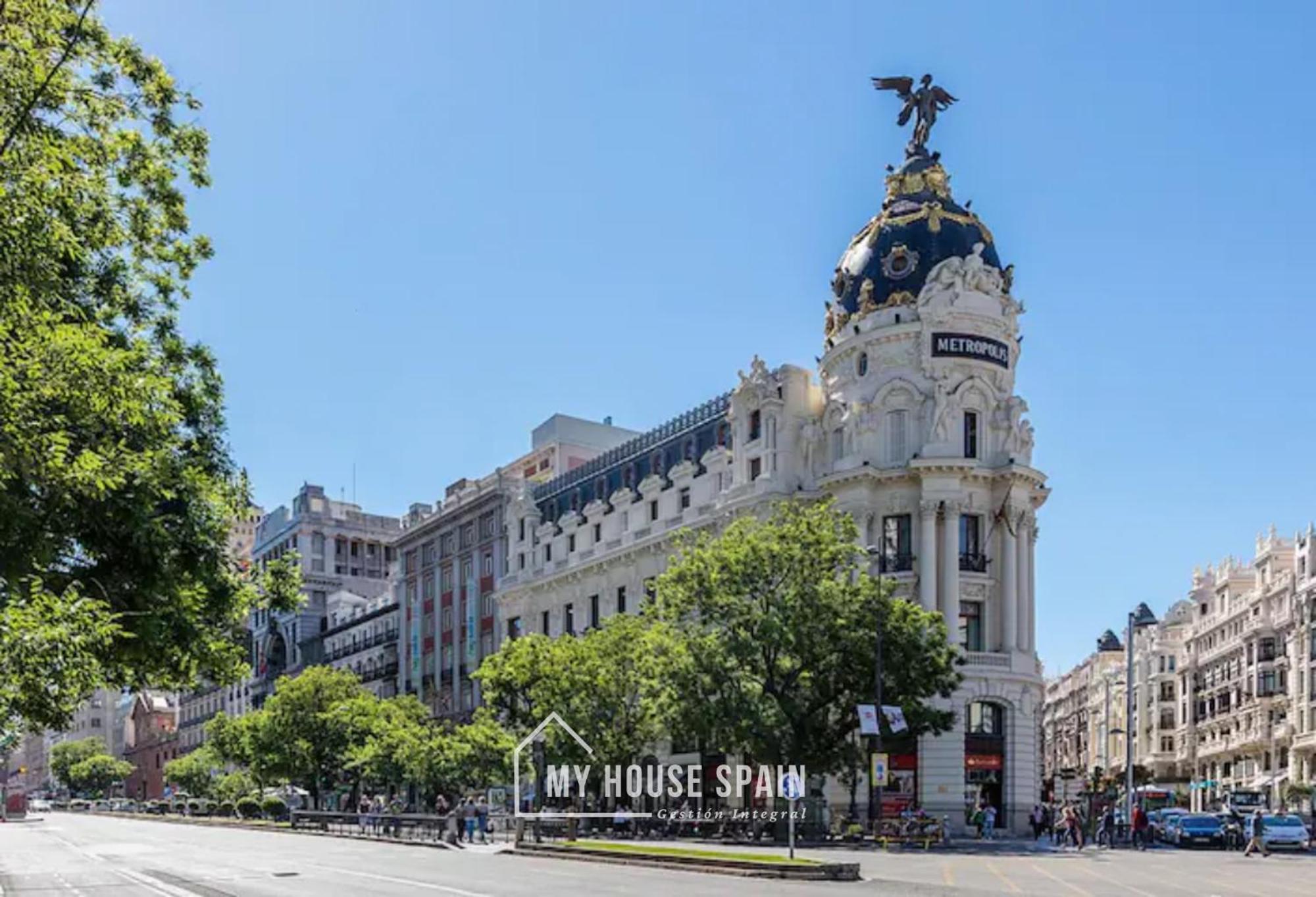 Myhousespain - Modern Penthouse Close To Gran Via - Big Terrace Madrid Eksteriør billede