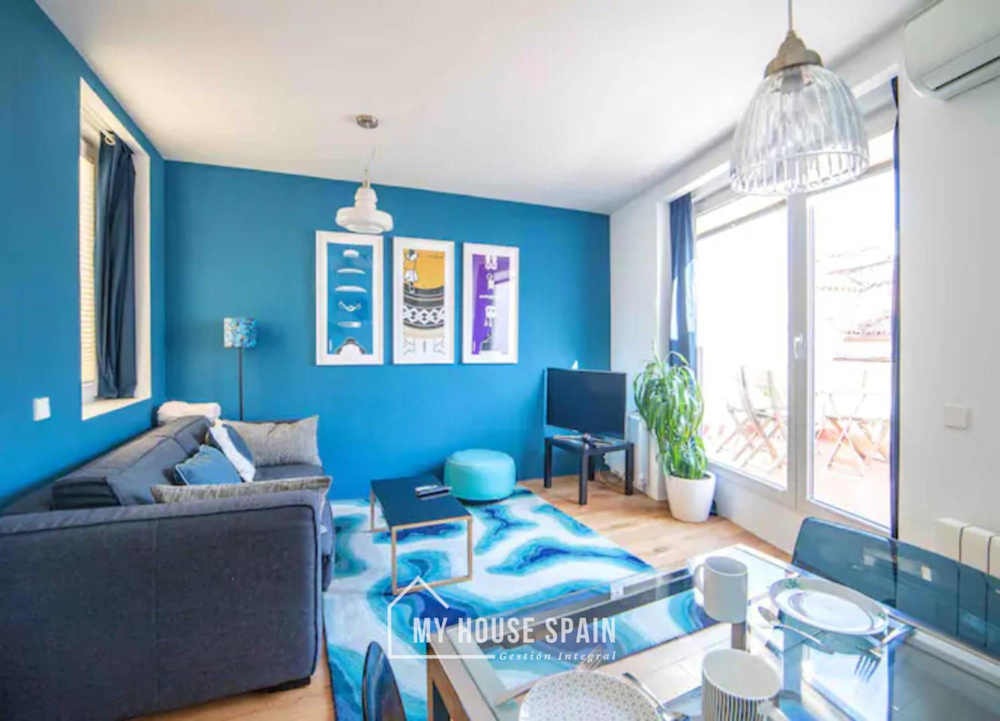 Myhousespain - Modern Penthouse Close To Gran Via - Big Terrace Madrid Eksteriør billede